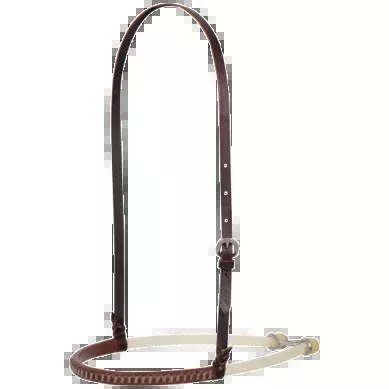 Double Rope Noseband, Rawhide Lace