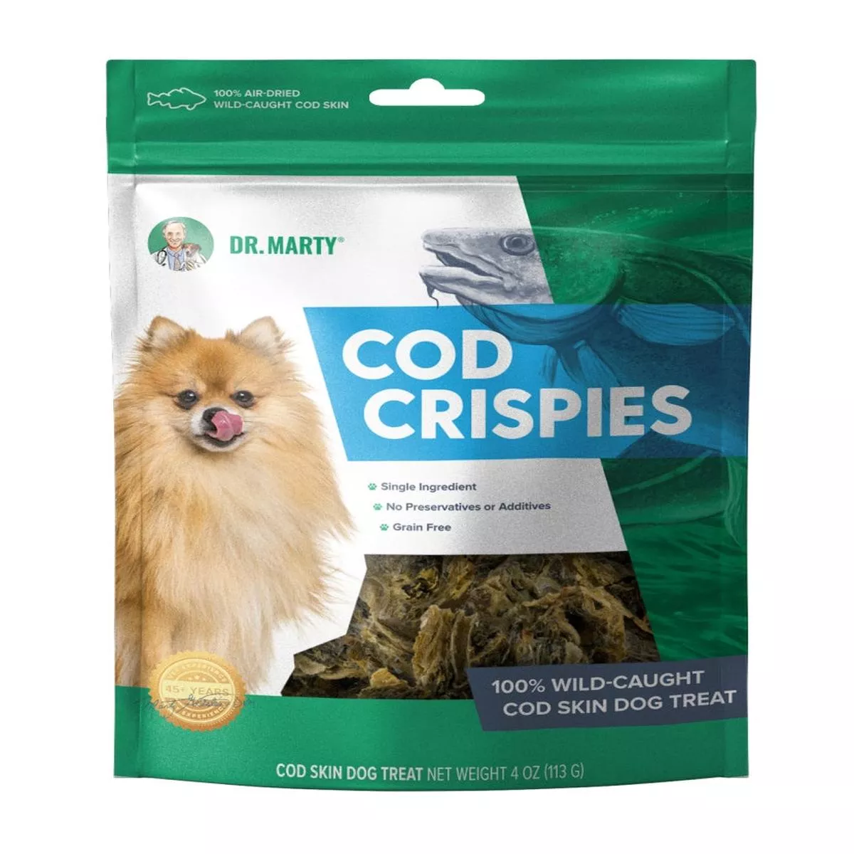 Dr. Marty Cod Crispies Dog Treats