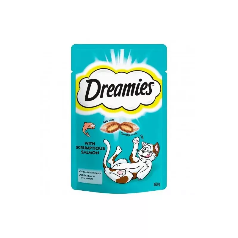 DREAMIES Cat Treat Biscuits with Salmon 60g