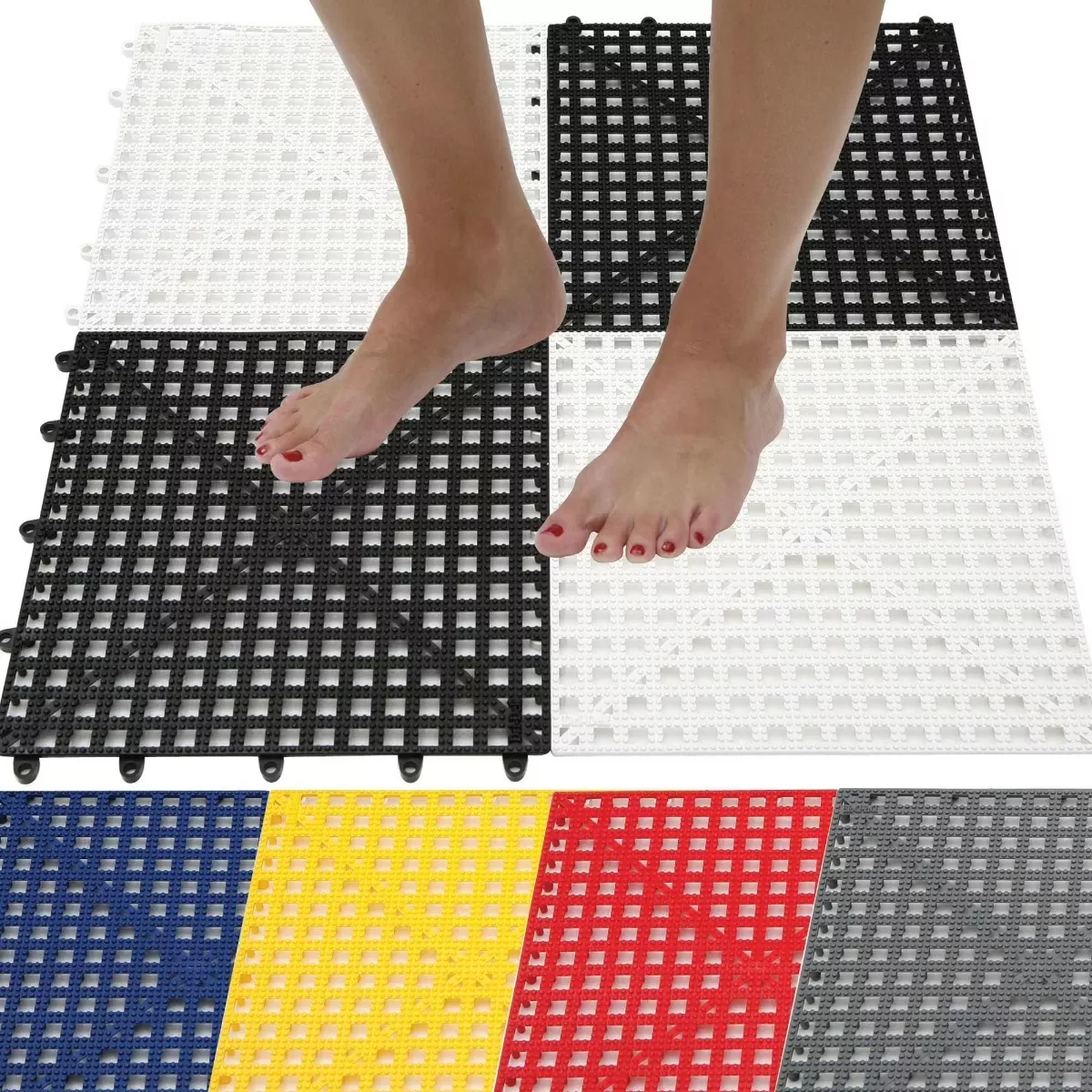 Dri-Dek Tile, Black
