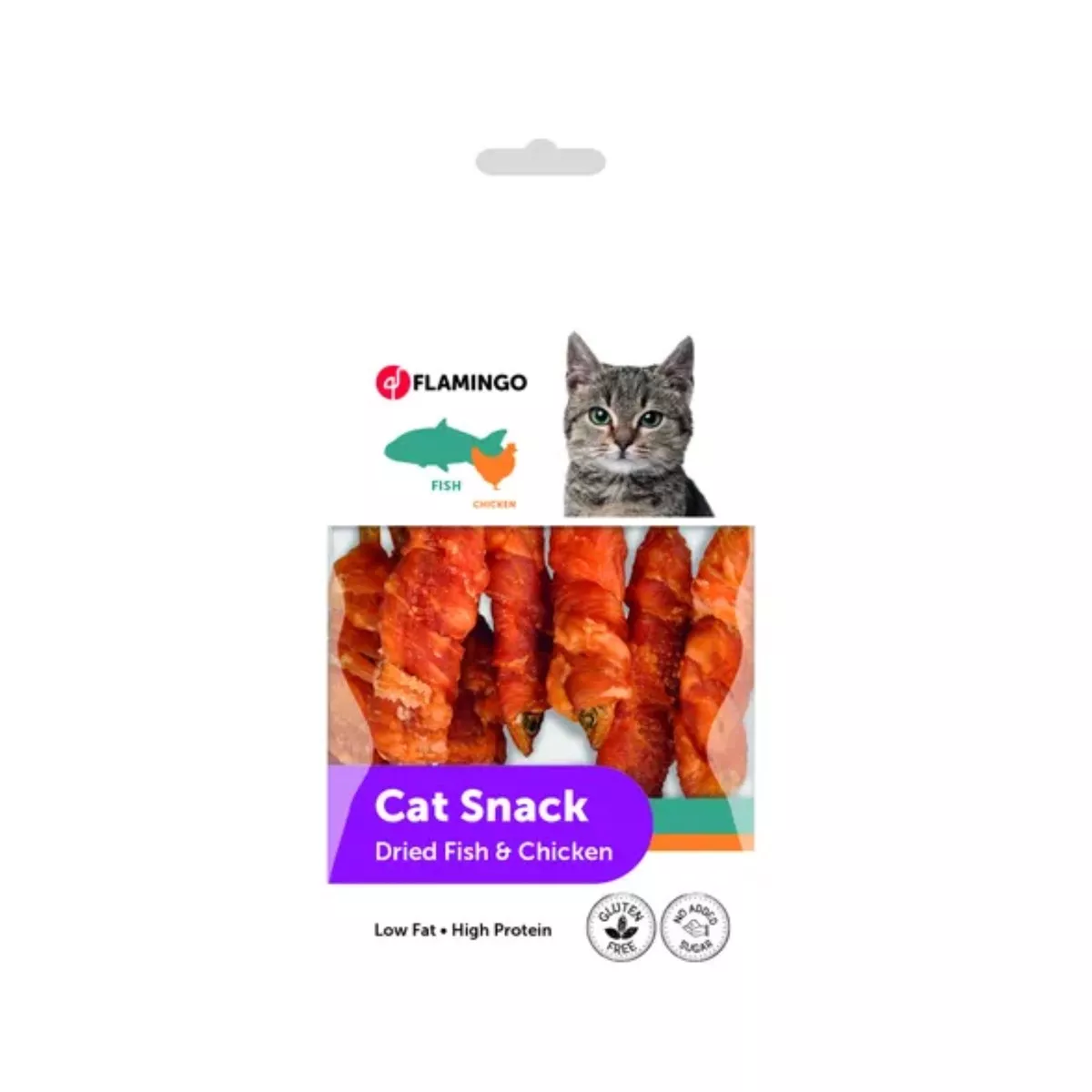 DRIED FISH WITH CHICKEN CAT 50g