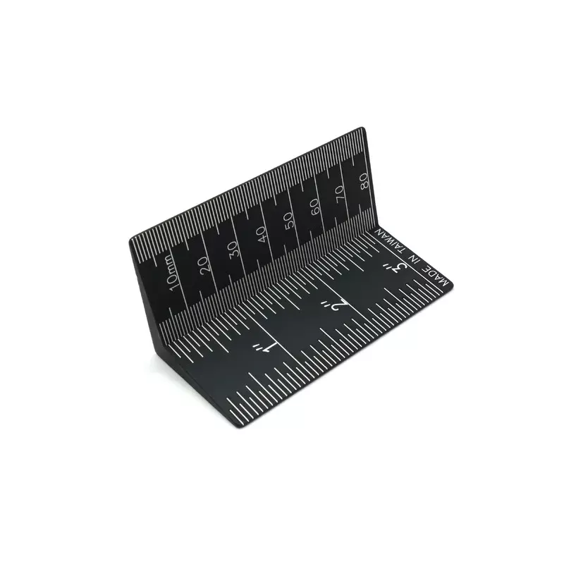Drill Bit Depth Stop Setting Gauge 0-3 or 0-80 mm Anodized Aluminum