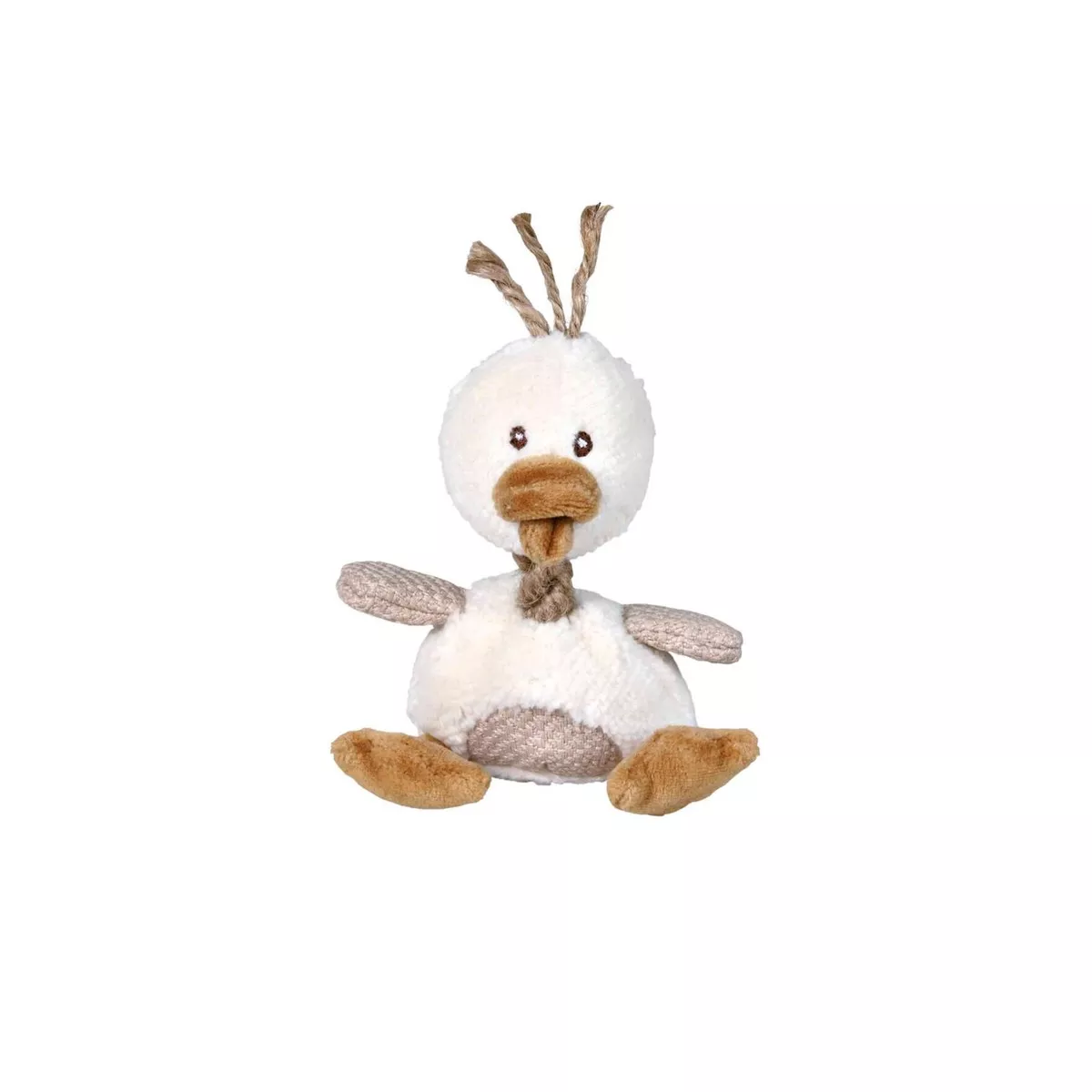 DUCK PLUSH FABRIC 15CM