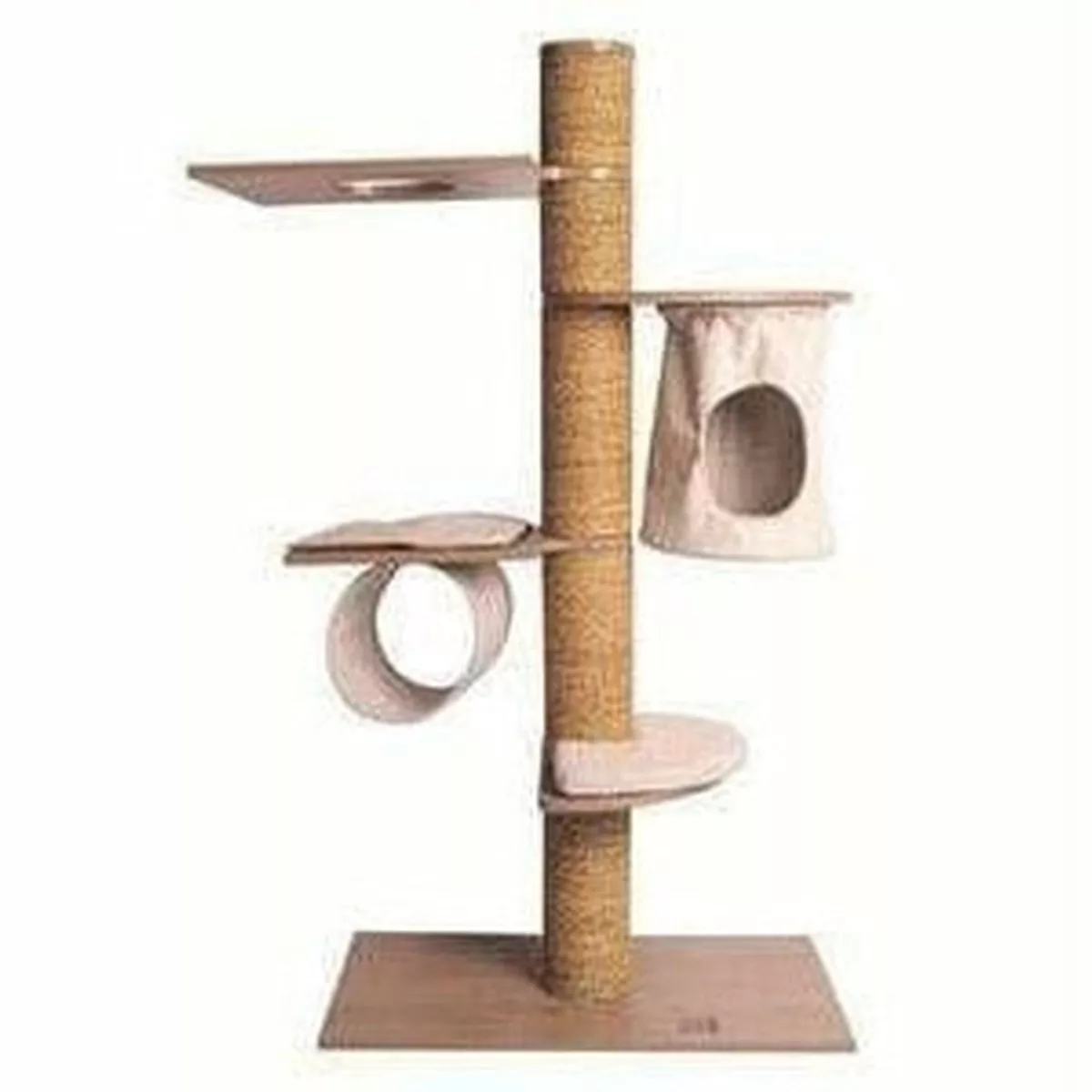 duvoplus Multi-Level Cat Tree with Scratching Posts & Ramp Cats 120 cm