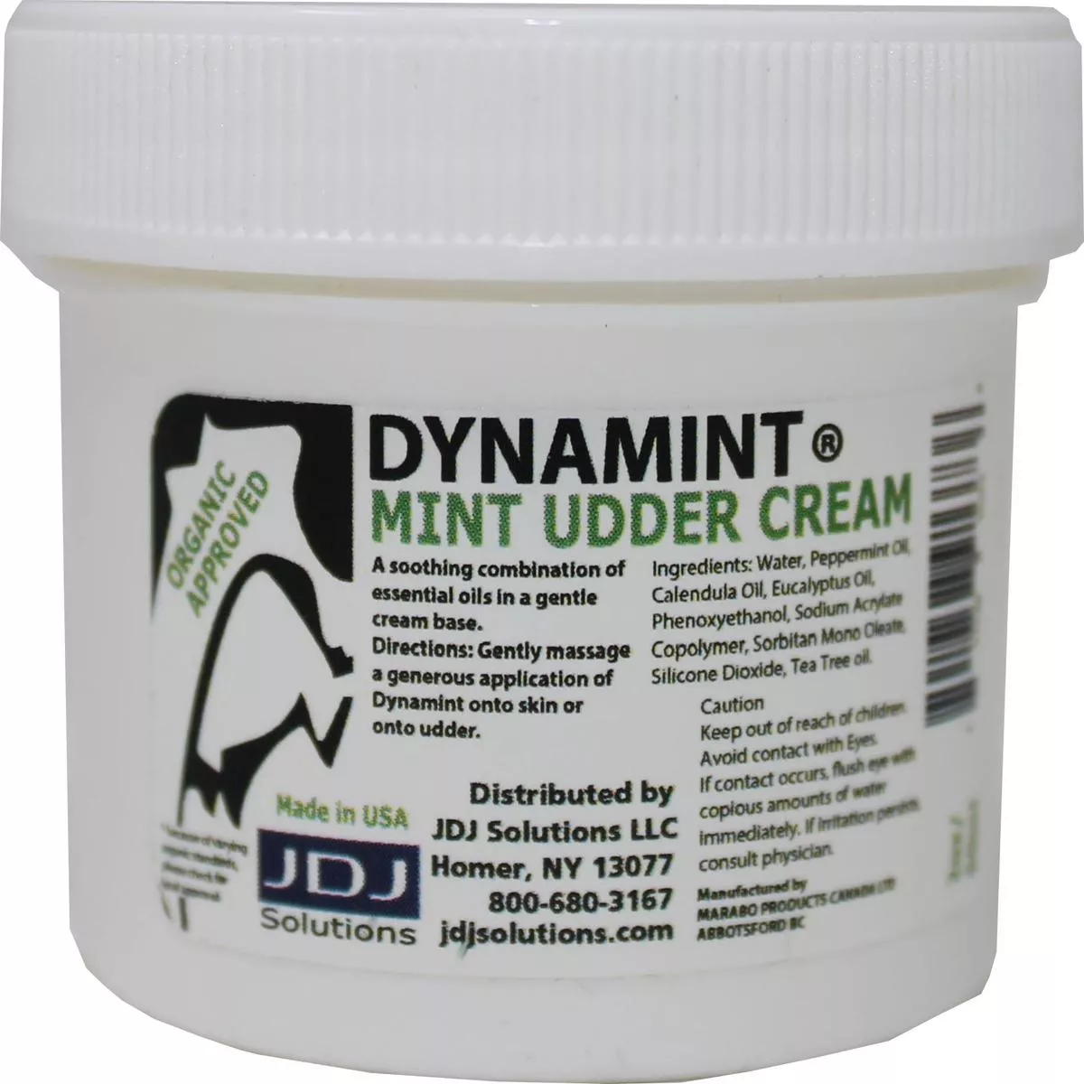 Dynamint Mint Udder Cream – WHITE | 2 OZ