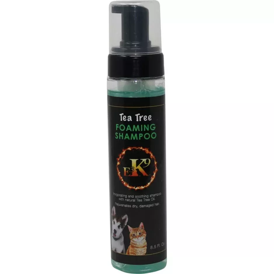 E3 K9 TEA TREE FOAMING SHAMPOO