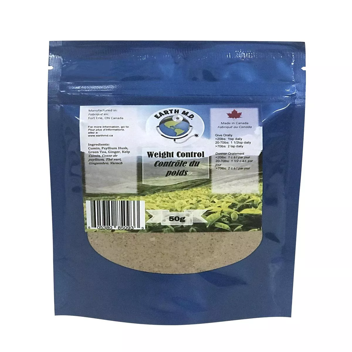 Earth M.D. Weight Control Pet Supplement