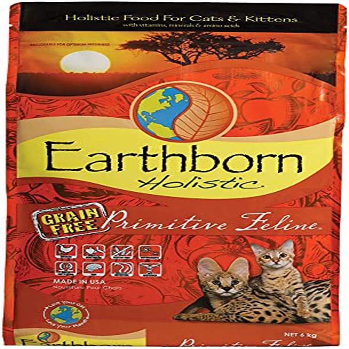 Earthborn Grain Free Primitive Feline