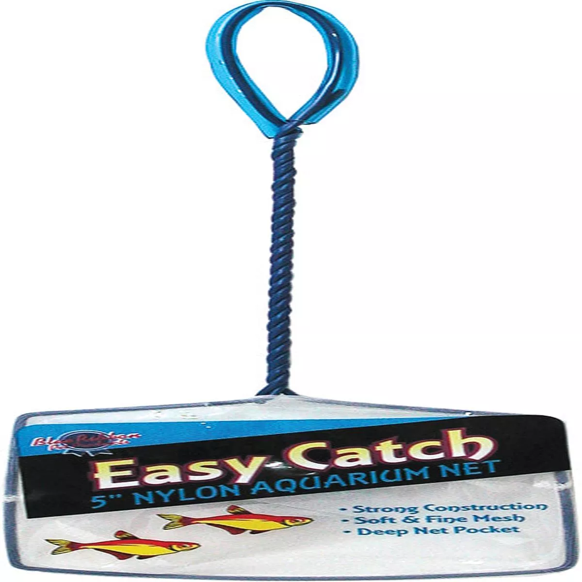Easy Catch Fine Mesh Nylon Aquarium Net – BLUE | 5 IN