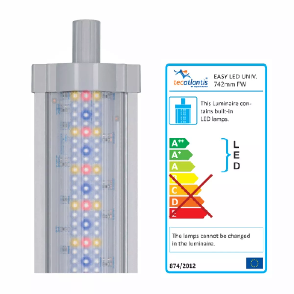 Easy Led Universal 2.0 742mm Freshwater