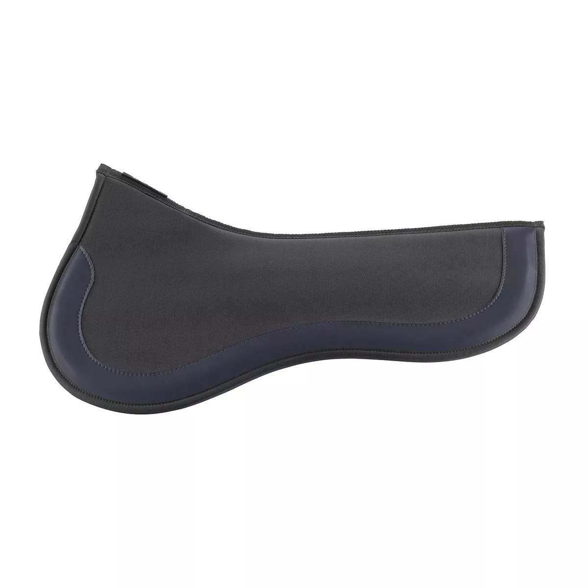 Equifit Thin ImpacTeq Half Pad – Black/Navy Trim | Pony