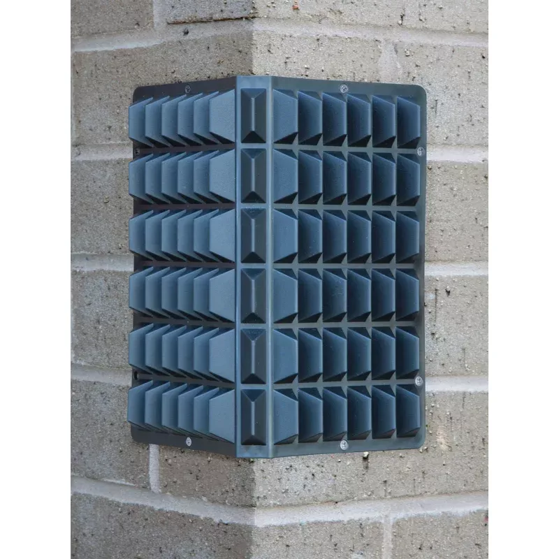 The Equine Scratcher Right Angle Scratcher Set Black