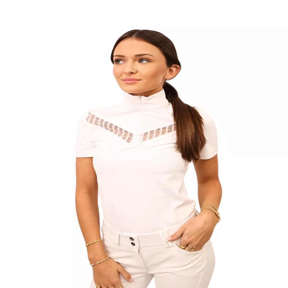 Equisite Evelyn Shirt – XS | White