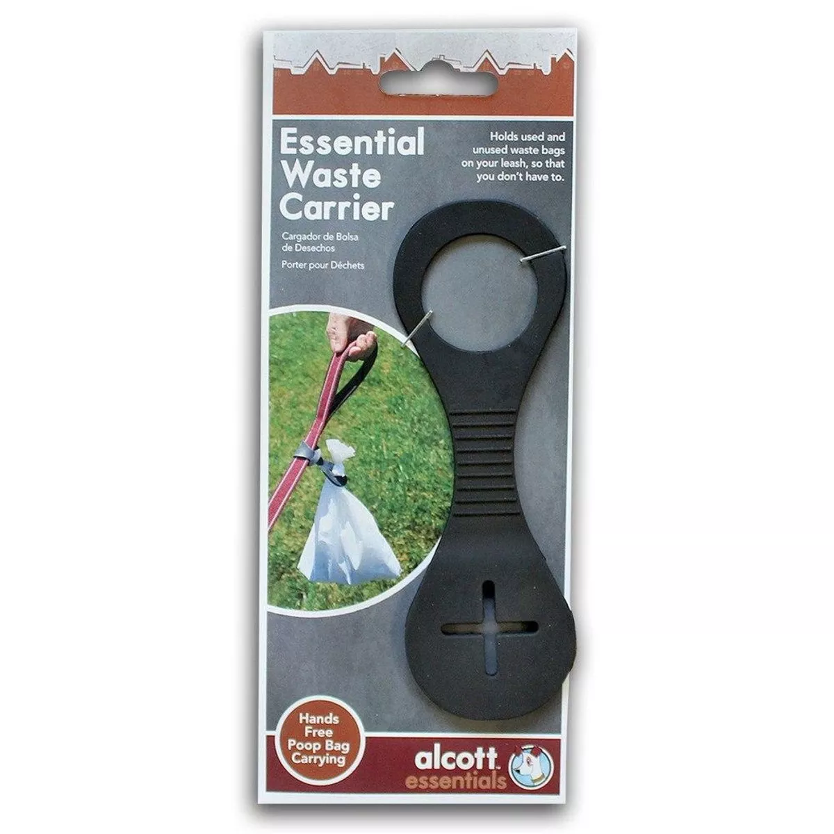 Essentials Waste Carrier Black
