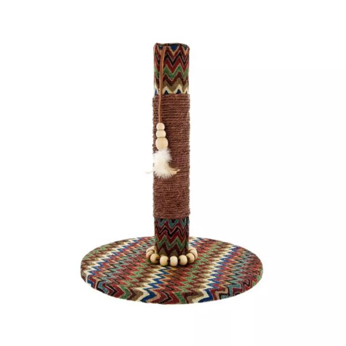 Ethnic Cat Scratching Post Cat Pole