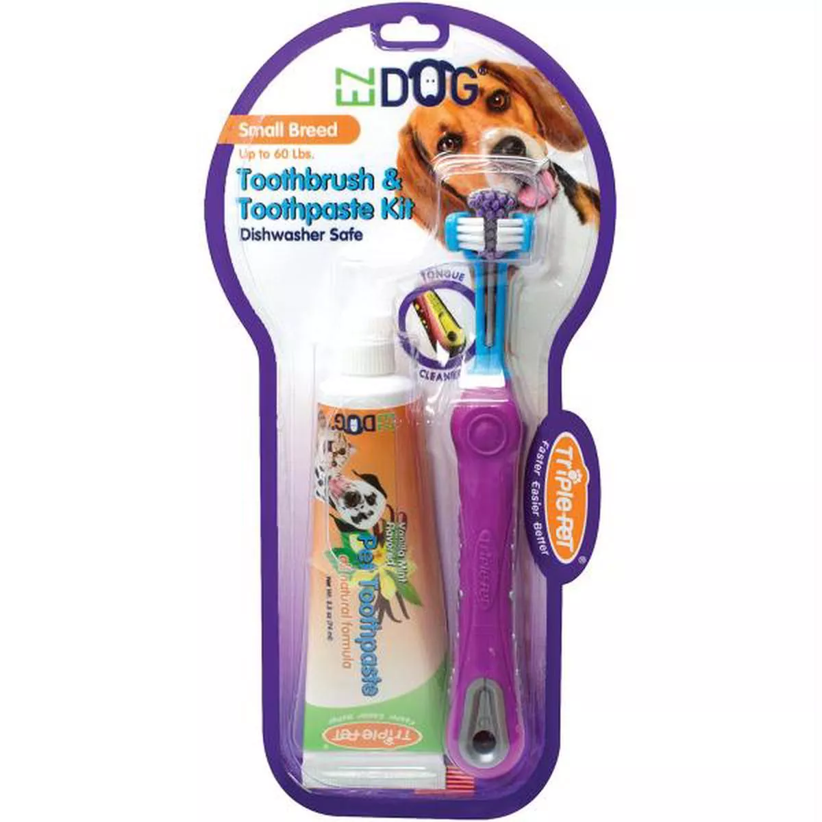 EZ Dog Toothbrush Kit