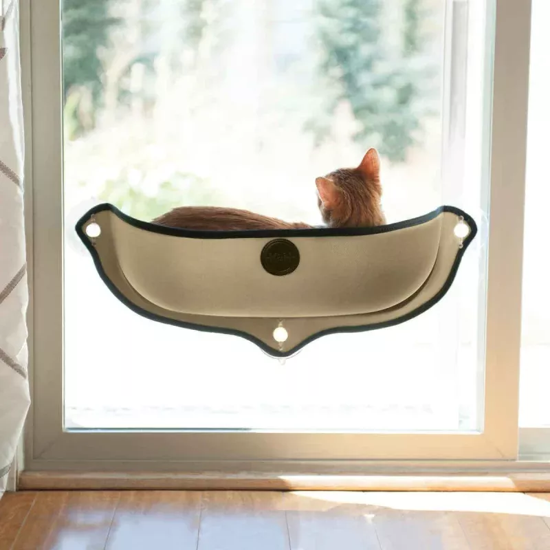 EZ Mount Window Bed Kitty Sill Tan