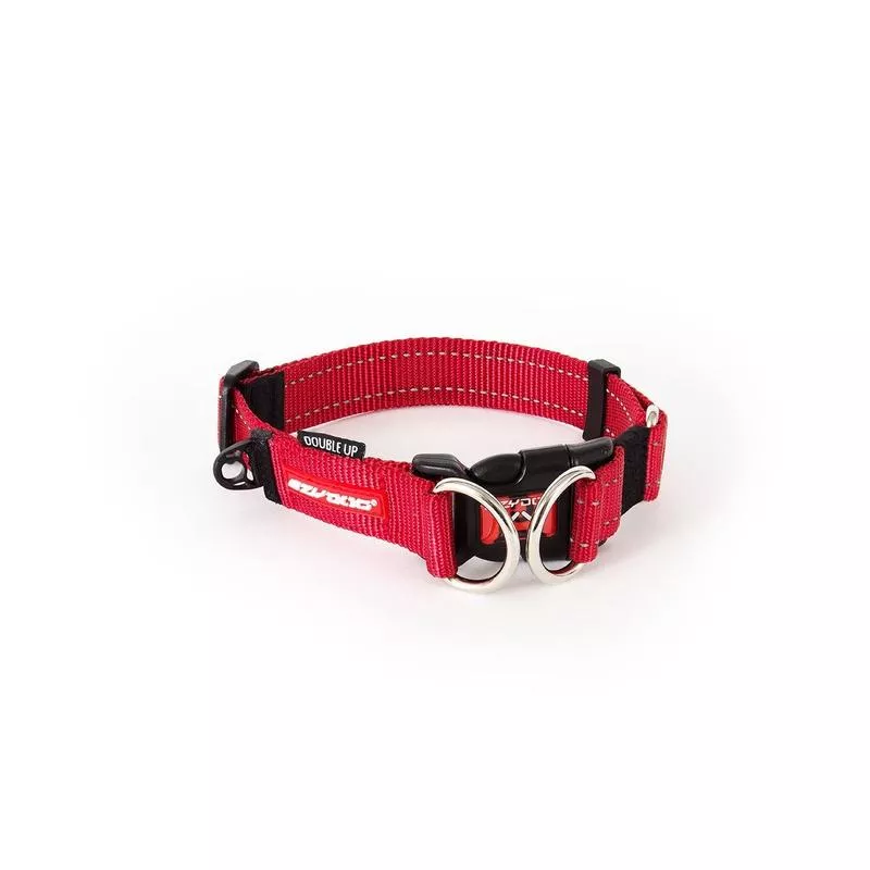 EzyDog DoubleUp Collar Red (XLarge)