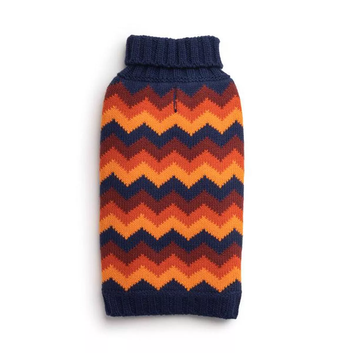 fabdog Chevron Dog Sweater, Navy
