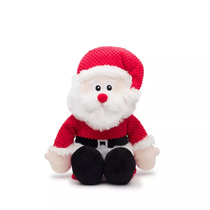 Fabdog Floppy Santa Dog Toy