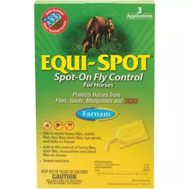 Farnam Equi-Spot Fly Control for Horses – 3 pk