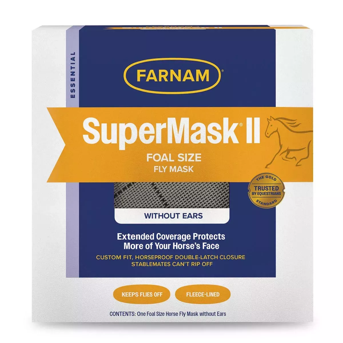 Farnam SuperMask II Horse Fly Mask without Ears