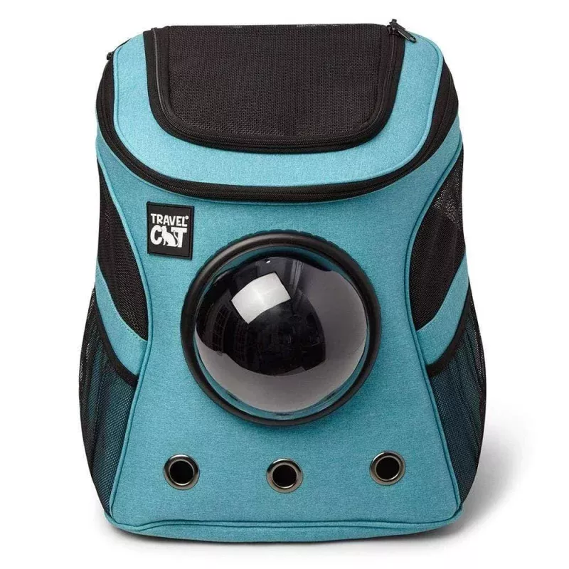 The Fat Cat Cat Backpack in Aqua