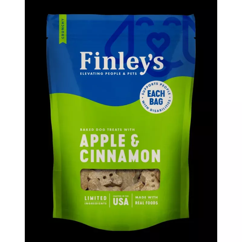 Finley's Apple & Cinnamon Crunchy Biscuits