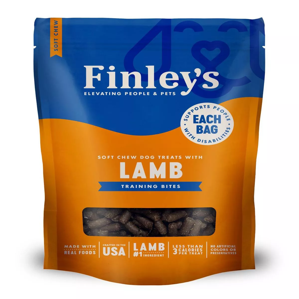 Finley’s Lamb Training Bites Soft Chew Dog Treats