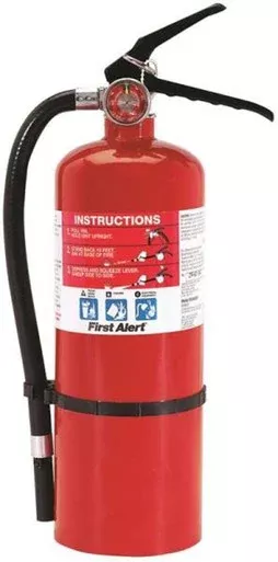 First Alert Heavy Duty Rechargeable Fire Extinguisher – 5lb