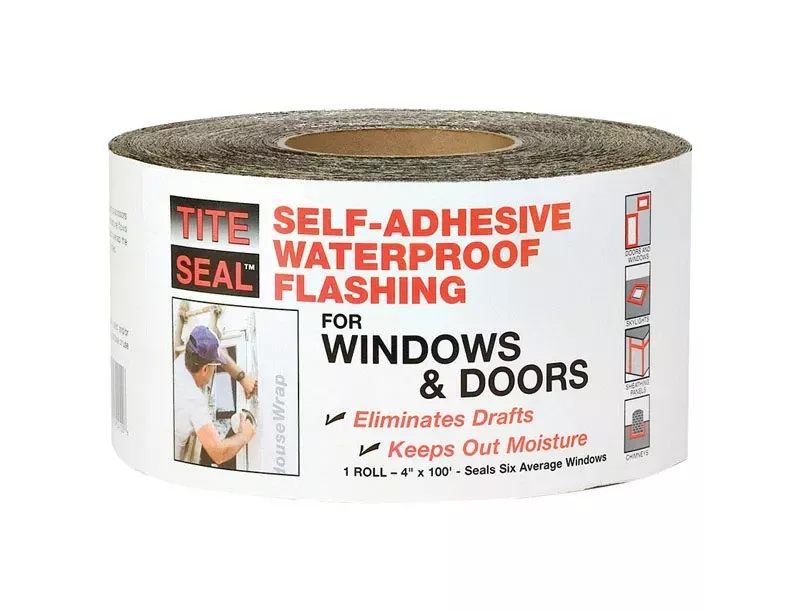 Flashing, Window & Door, Self-adhesive, 4-in. X 100-ft.