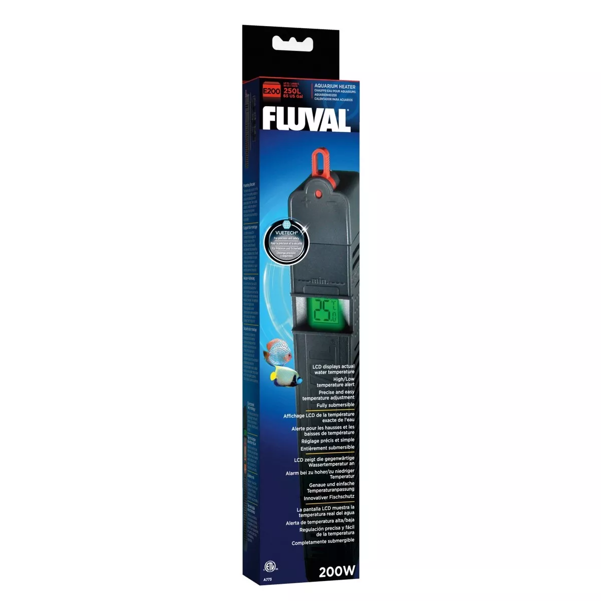 Fluval E Heater 200 W