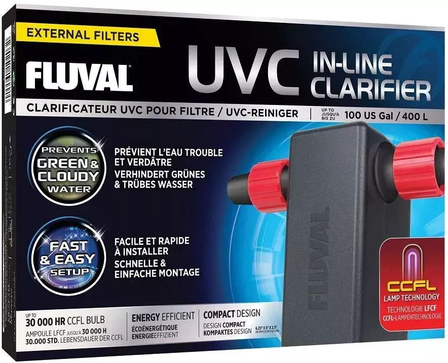 Fluval UVC in-Line Clarifier 3W