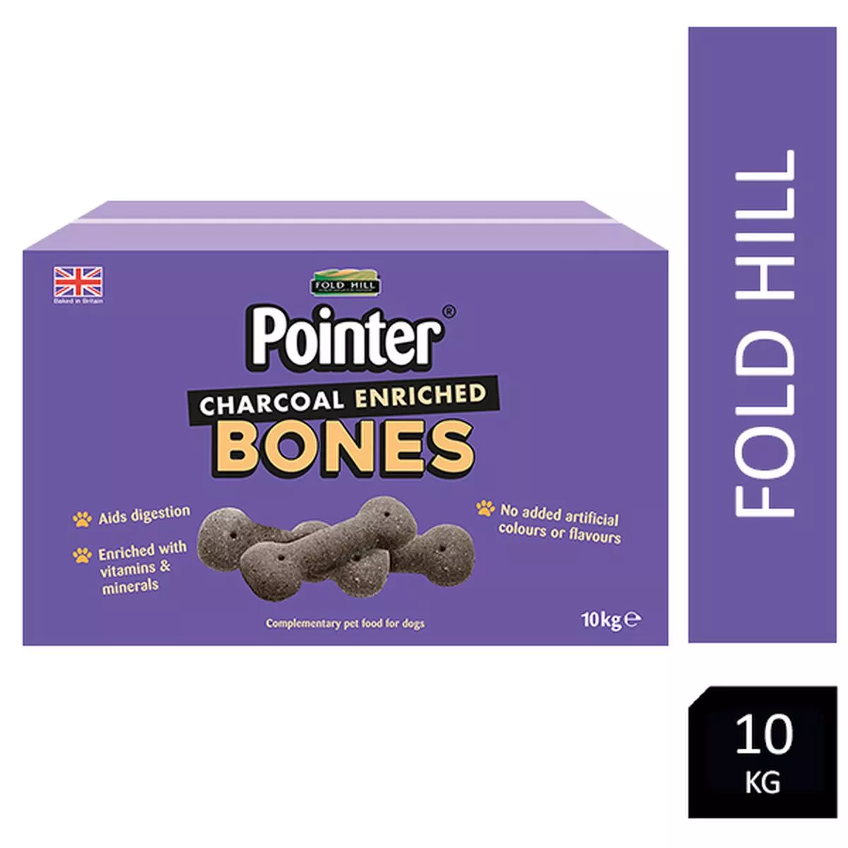 Fold Hill Pointer Charcoal Bones 10kg – 2