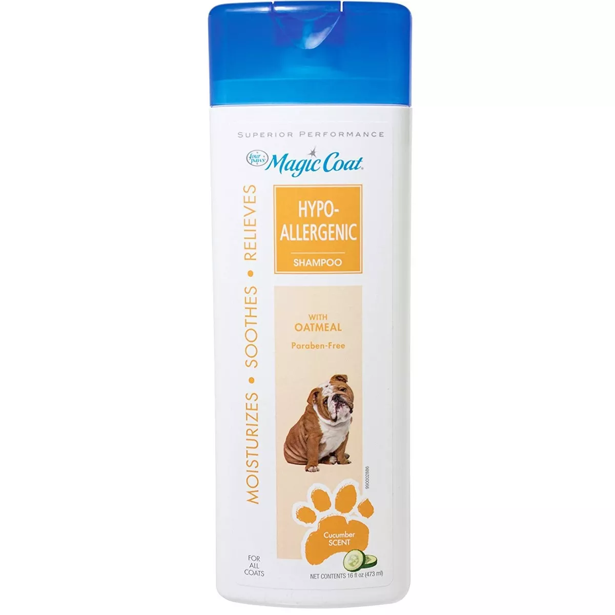 Four Paws Magic Coat Hypoallergenic Unscented Shampoo 16oz