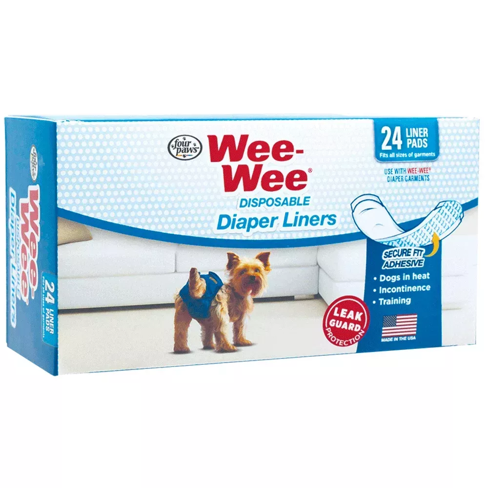 Four PawsWee-Wee Disposable Diaper Liners