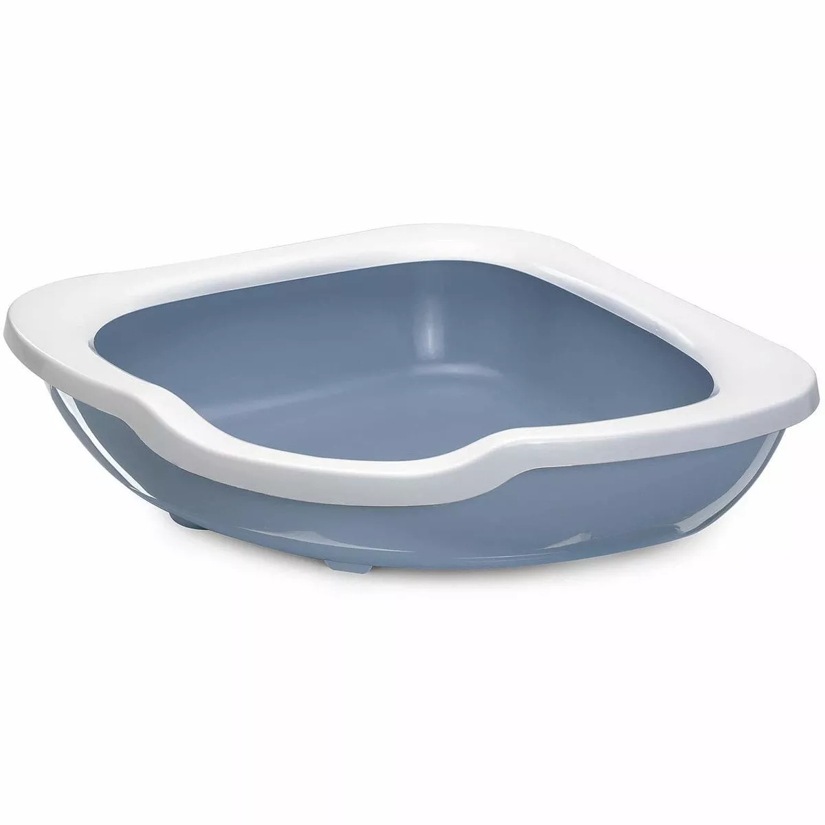 Fred cat Litter box White/Light Blue
