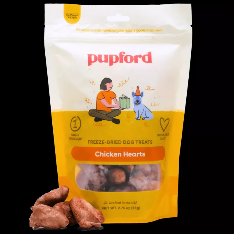 Freeze Dried Chicken Hearts