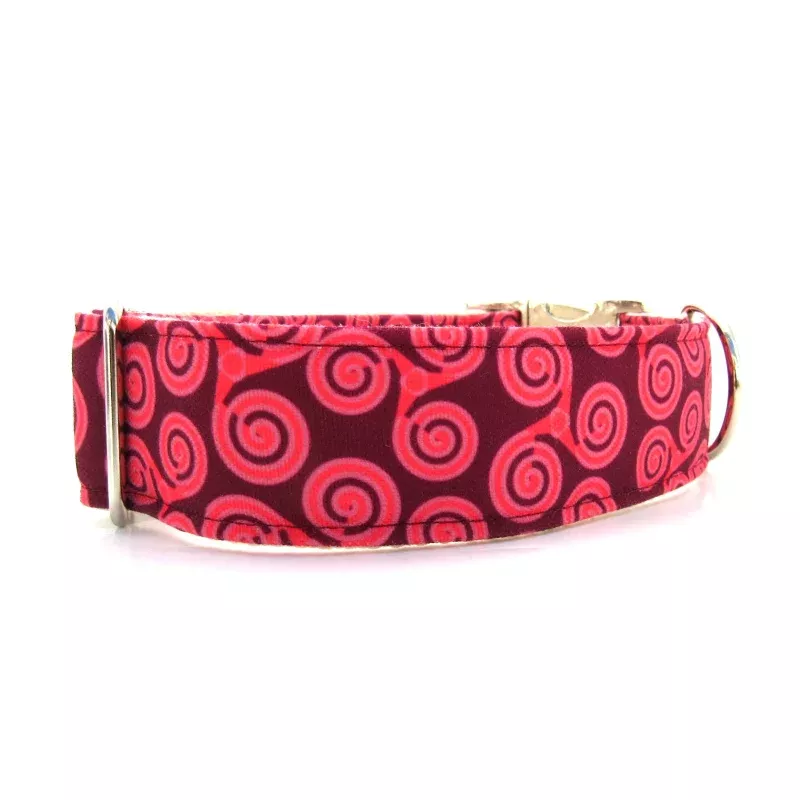 Freyja Goddess Dog Collar {Raspberry}
