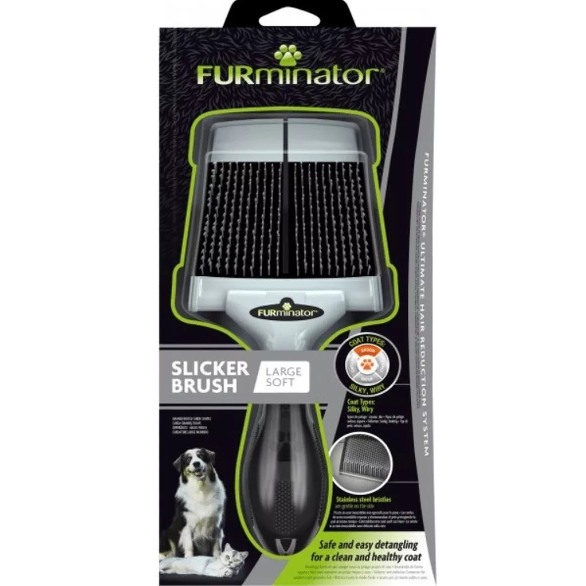 FURminator Slicker Brush Large Soft