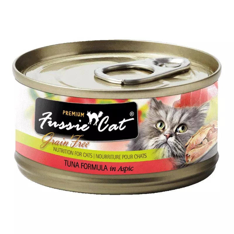Fussie Cat Black Label Tuna in Aspic 80g