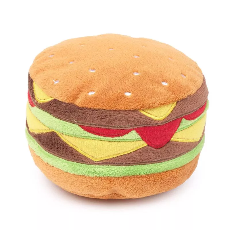 Fuzzyard Dog Plush Toy Hamburger