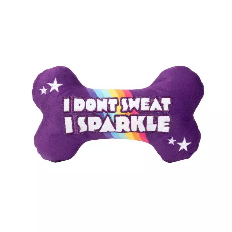 FuzzYard Dog Plush Toy – Sparkle Bone
