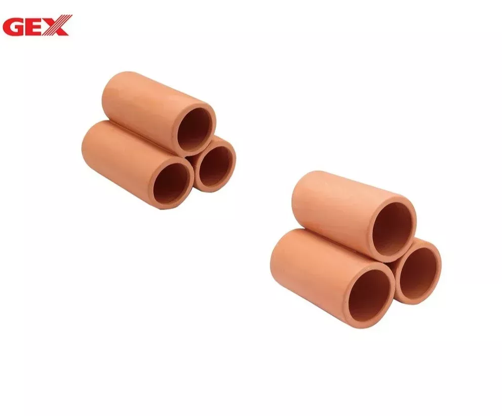 GEX Biscuit Firing Pot Round (3pc Pipe)