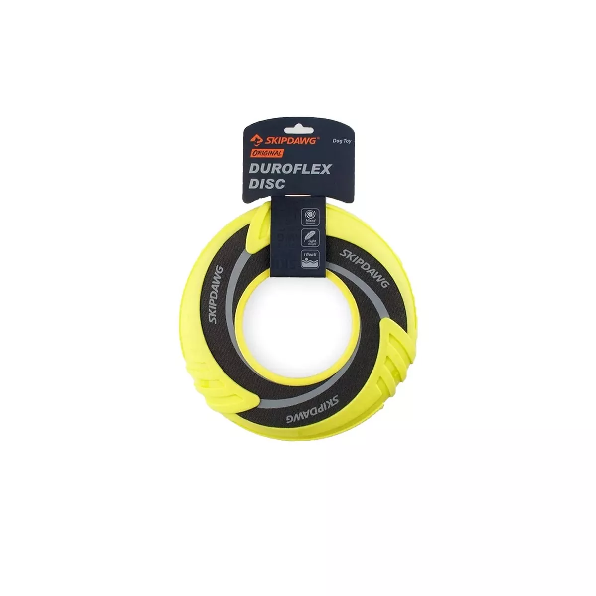 GIGWI SKIPDAWG DURAFLEX FLY AND FLOAT DISC