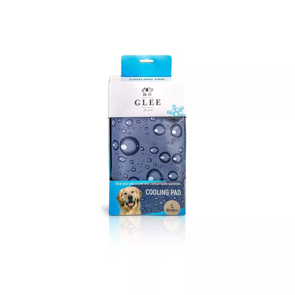 GLEE COOLING PAD GREY L 90 x 50cm