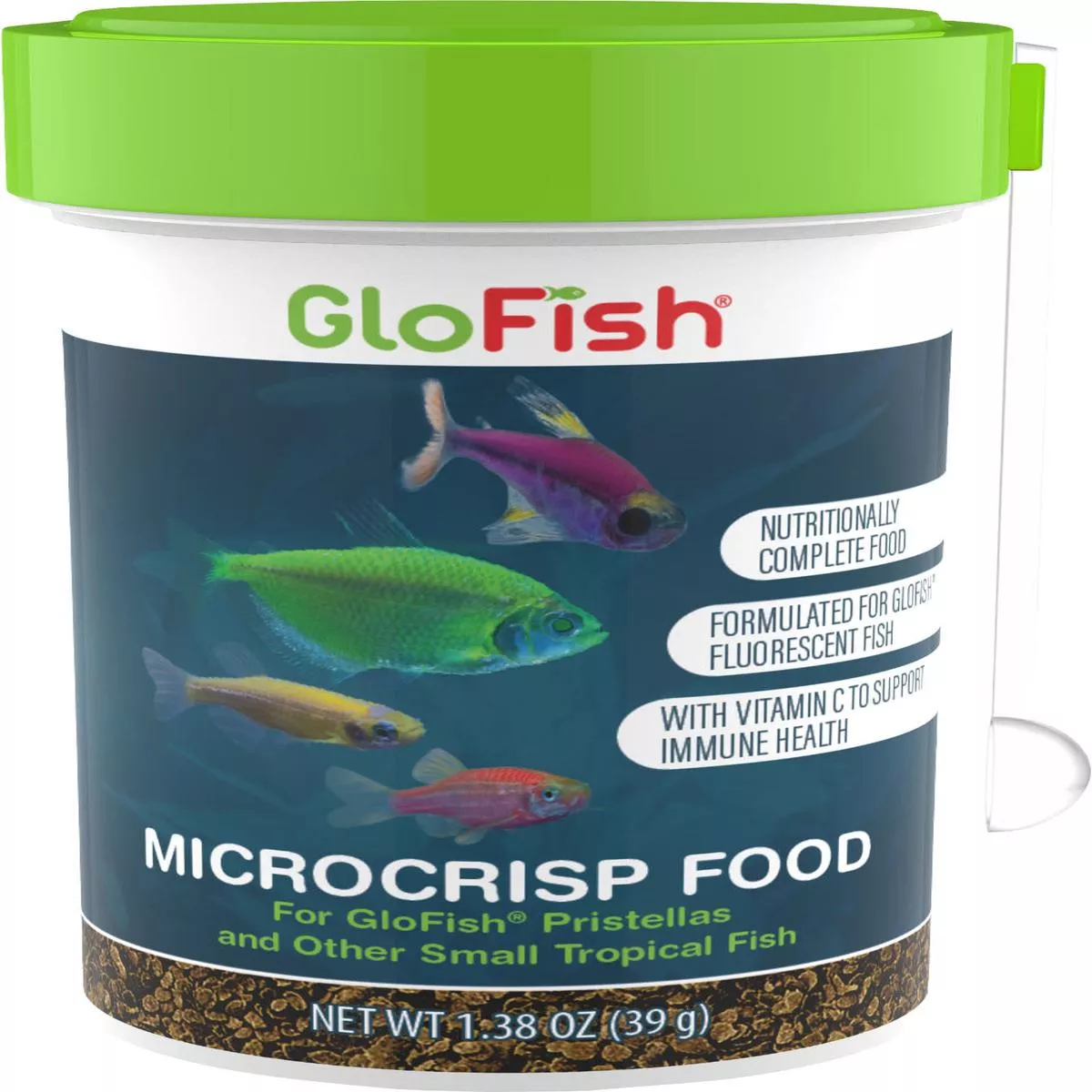 Glofish Microcrisp Food – 1.38 OZ