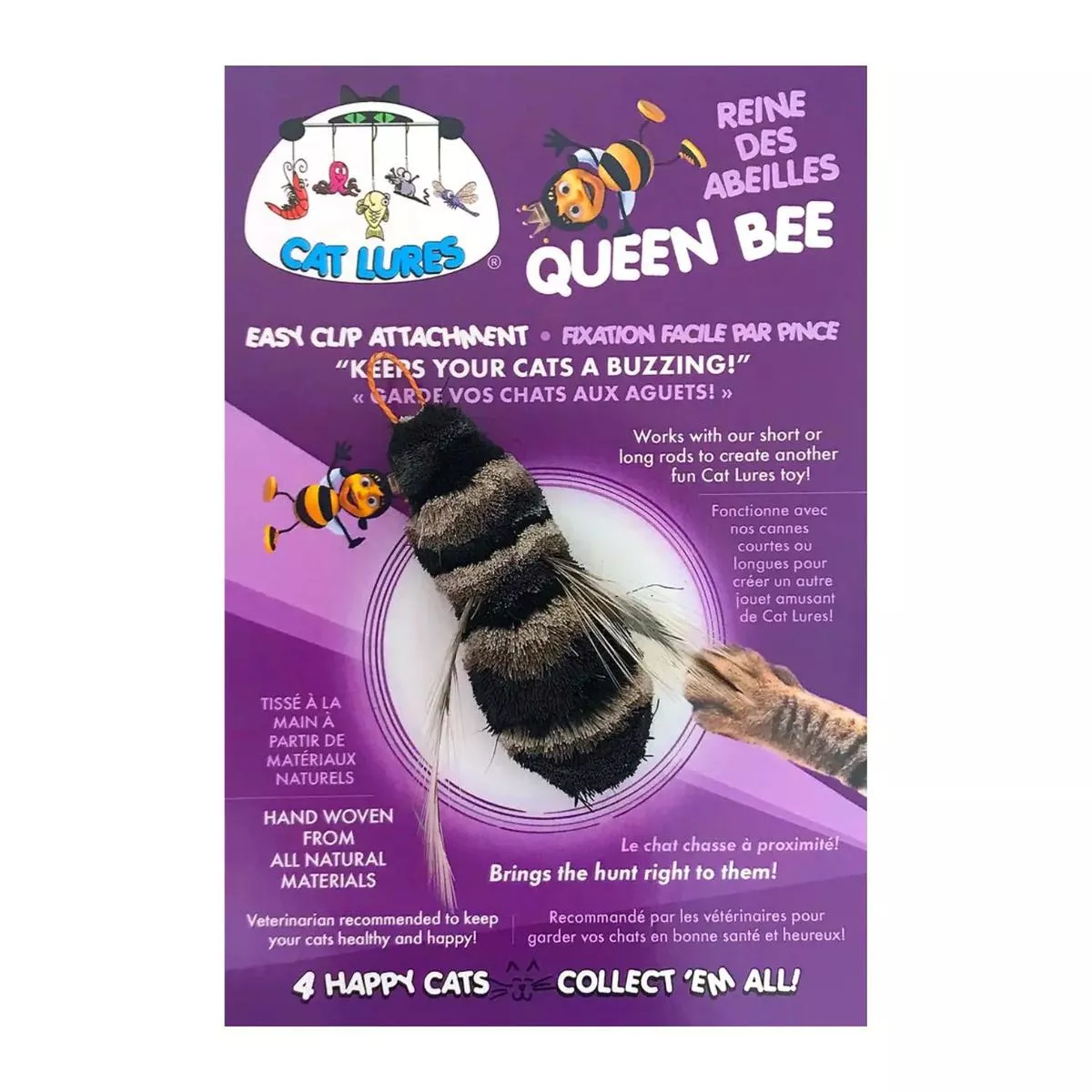 Go Cat Cat Lures Queen Bee Attachment Cat Toy