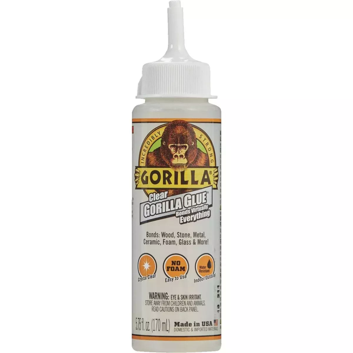 Gorilla 5.75 Oz. Clear All-Purpose Glue