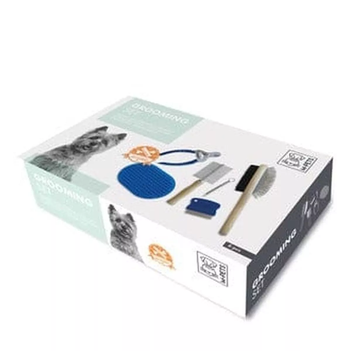 GROOMING SET BLACK & BLUE